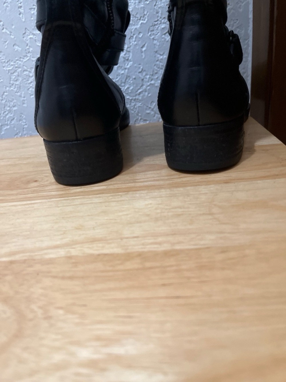 Coach Black Leather Elm Knee High Riding Boots Size 9 - Picture 4 of 5
